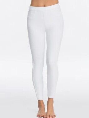 SPANX by Sara Blakely Jean-Ish Leggings Slimming Ankle Pull-On Women's Jeans S/P